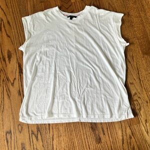 Ayr “The supercool” tshirt in white, size small